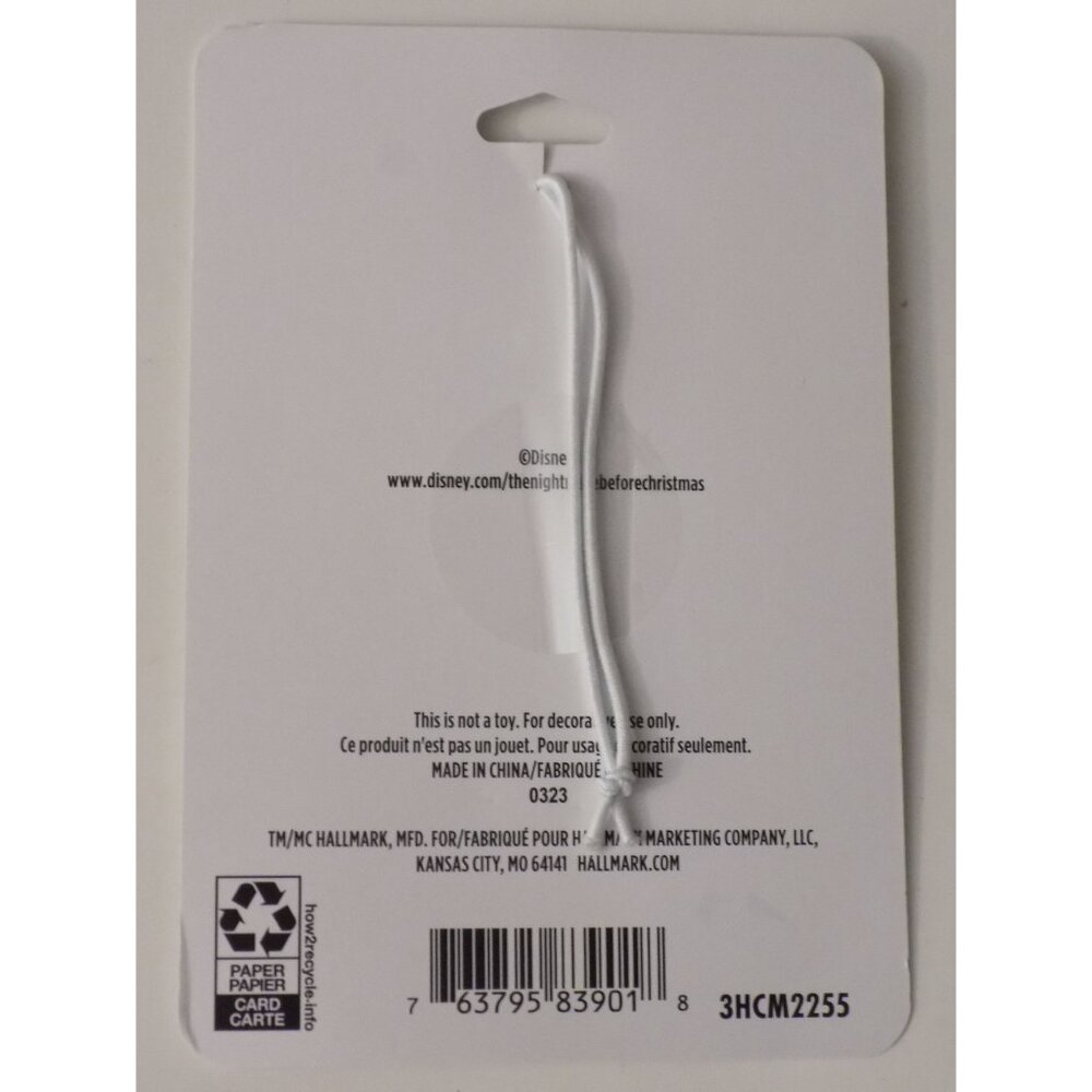 Hallmark Christmas Ornament Nightmare Before Christmas Jack and Sally - Picture 2 of 3